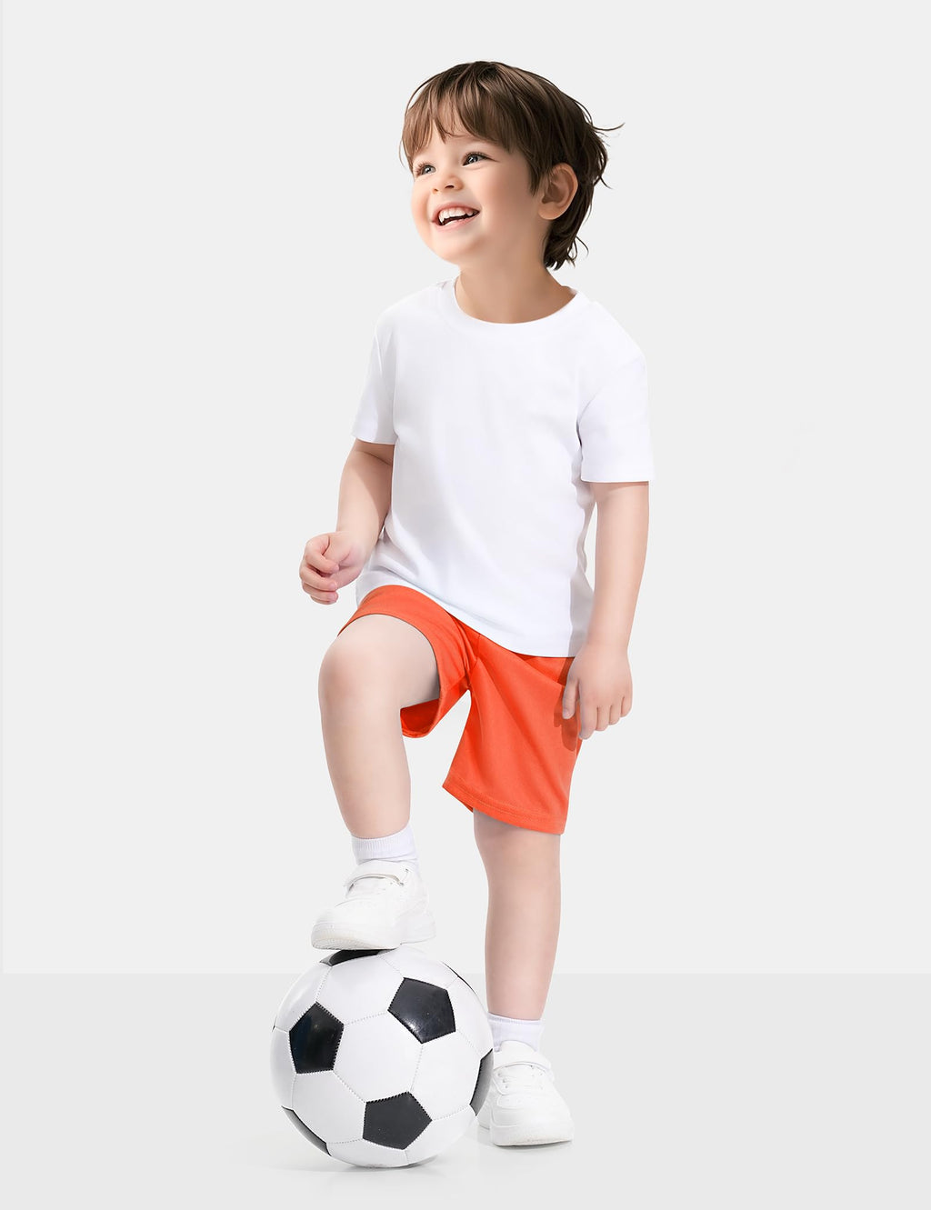 Witwot 3 Pack Toddler Boys Athletic Basketball Shorts Soccer Short Clothes