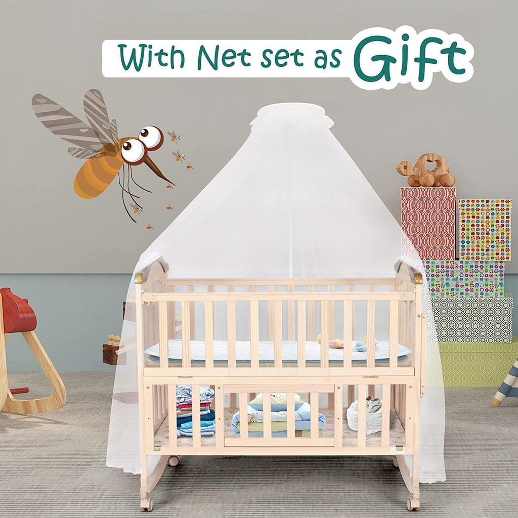 Styhigh Portable Mini Baby Crib 4in1 Beside Cunas with Mattress