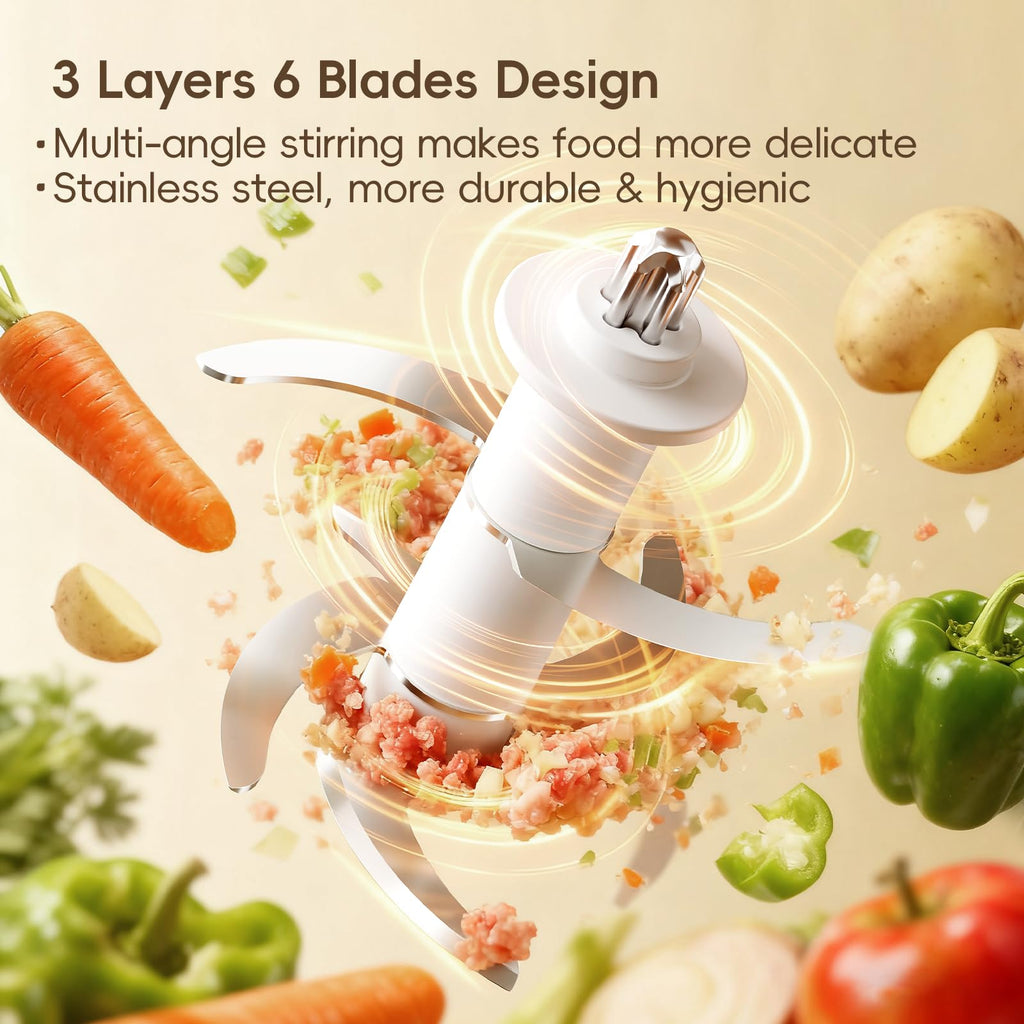 Baby Food Maker, Small Baby Food Processor Set, 10oz Puree Blender