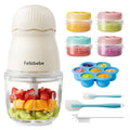 Baby Food Maker, Small Baby Food Processor Set, 10oz Puree Blender