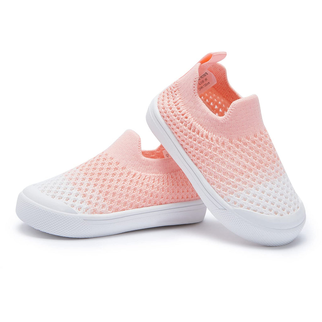 BMCiTYBM Baby Walking Shoes First Infant Sneakers Pink Size 12-18 Months