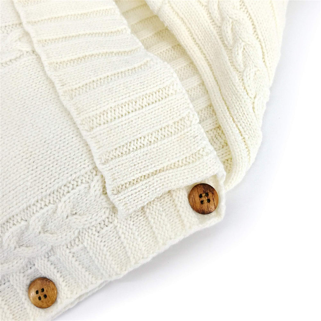 XMWEALTHY Newborn Baby Wrap Swaddle Blanket Knit Wrap Blanket Bag Receiving Blankets Stroller Wrap for Baby Beige 0-6 Month