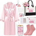 Bunnycool 9 Pcs Mom Gifts Set for Women New Mommy Essentials Mama Gift for First Time Moms Essentials, Postpartum Gifts for Moms (Pink)