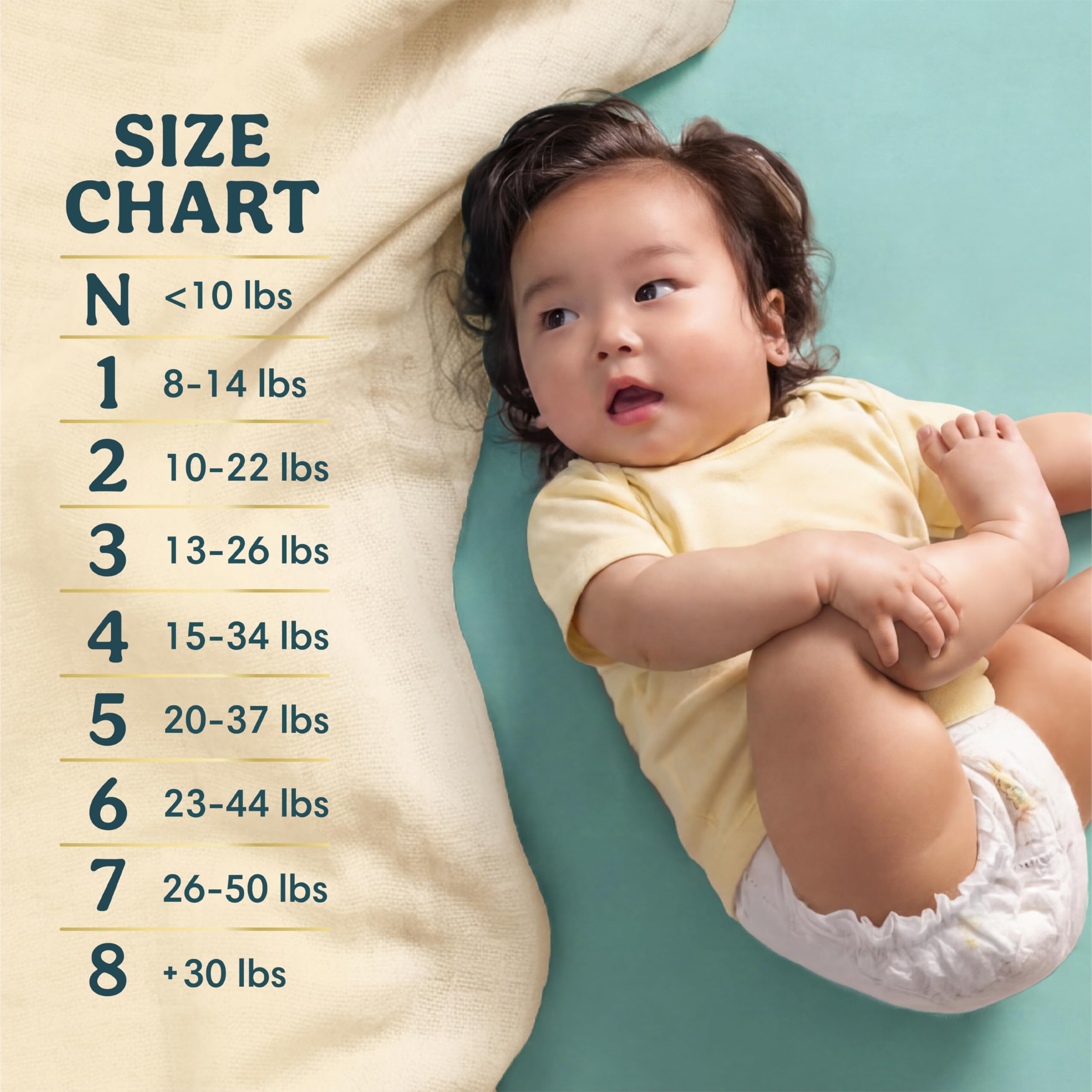 Pampers Swaddlers Newborn Diapers, Size Newborn (<10 lbs), 140 Count, Fragrance Free, Hypoallergenic, Absorbent, Pediatrician Recommended, Skin Safe