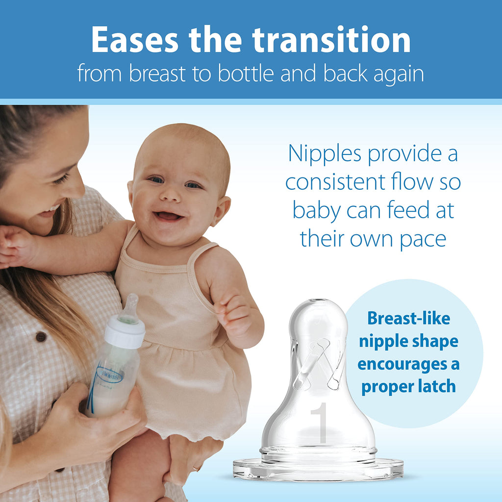 Dr. Brown's Narrow Breast to Bottle Pump & Store Feeding Set, Pink, 0m+