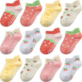 Baby Toddler Socks Grip Non Slip Boys Girls Kids Cotton 1-3T Ankle Socks